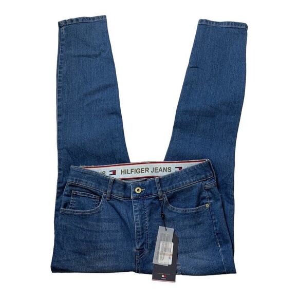 Tommy Hilfiger Jeans Womens Size 12 Tummy Control Panel Bedford Skinny Stretch - Picture 8 of 13